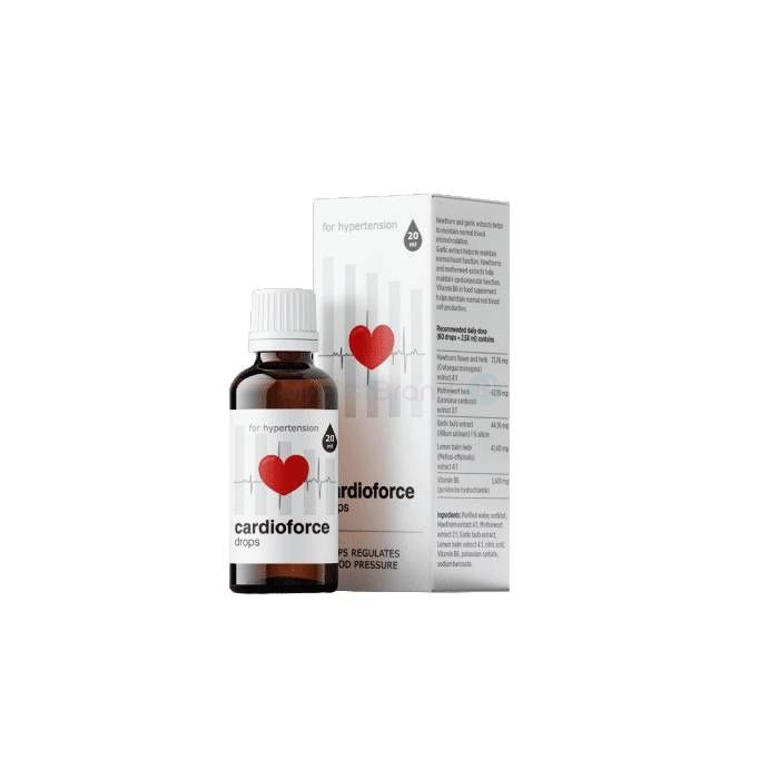 Cardioforce ✅ drops from hypertension In Austria