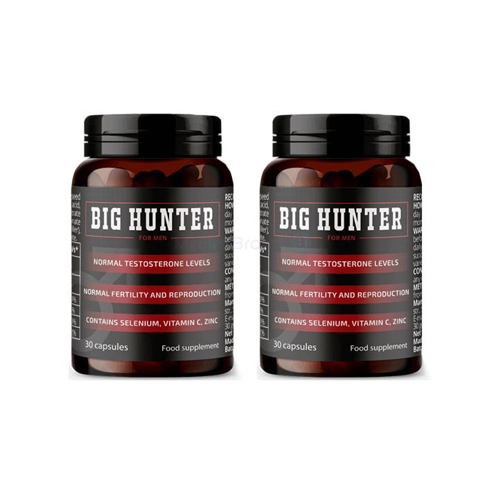 Big Hunter ✅ capsules pour la prostatite en latin